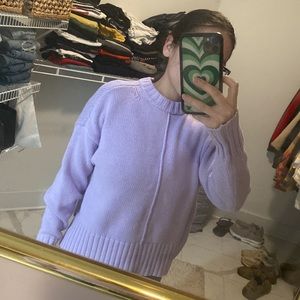 (S) Target Lavender Knit Sweater